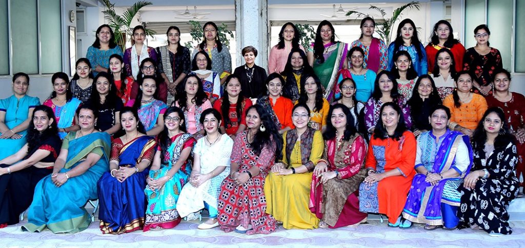 Children interacting during a classroom session at The Kabir Schools